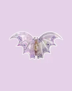 Pastel Violet Bat Wing Claw Clip | Fantasy Gifts | Romantasy | Hair Accessory