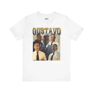 Gustavo Fring T-Shirt Breaking Bad Tee TV Show Merchandise Unisex Top Los Pollos Hermanos Shirt