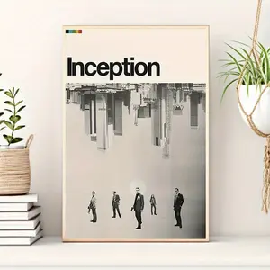 1pc Frameless Canvas, "Origin"  Poster Canvas Print, Unique Creative Wall Art, Suitable for Living Room, Bedroom, Office, Dining Room, Bar Wall Decoration, Artwork, Perfect Gift and Decoration