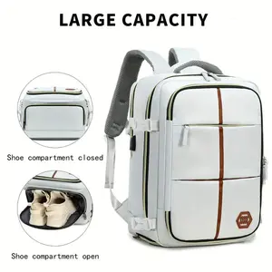Spacious Mens Backpack for Work Study and Adventure Large Capacity Casual Backpack with Protective Laptop Storage Comfortable for All Day Wear During Commutes Classes and Business Trips