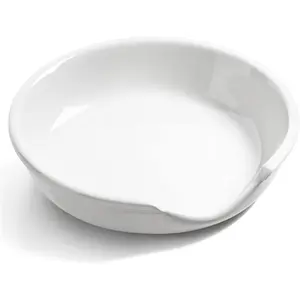 Ceramic Spoon Rest - 4.8 Inch Stove Top Spoon Holder, Kitchen Counter Utensil Rest for Cooking, Coffee Spoon Rest, True White