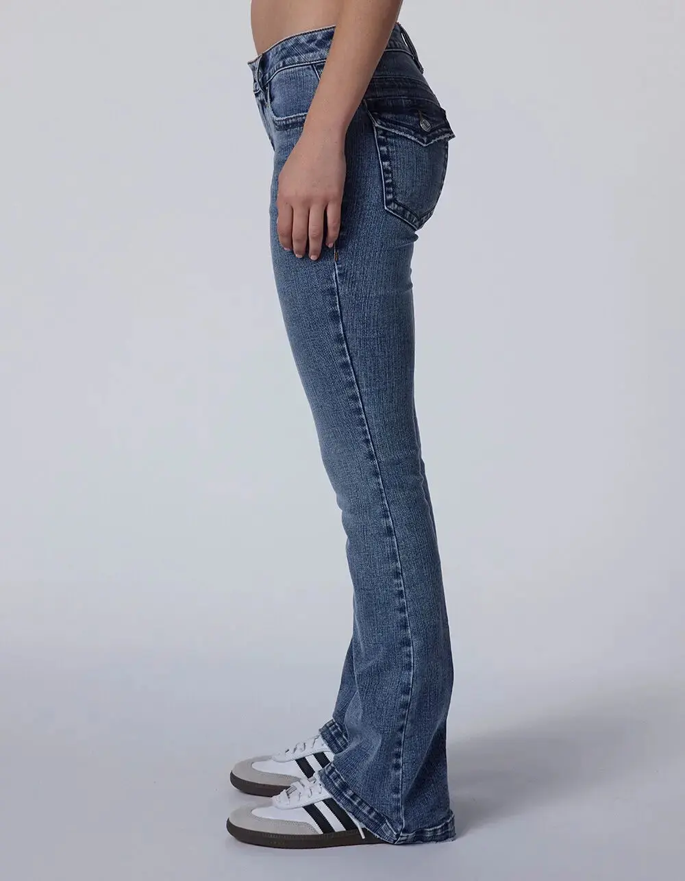 RSQ Womens Low Rise Bootcut Jeans