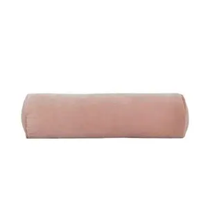 Long Inflatable Hugging Pillow, pink chalk, Soft Short-Haired Cotton Outer Shell, Comfortable and Elastic Inner Air Cushion