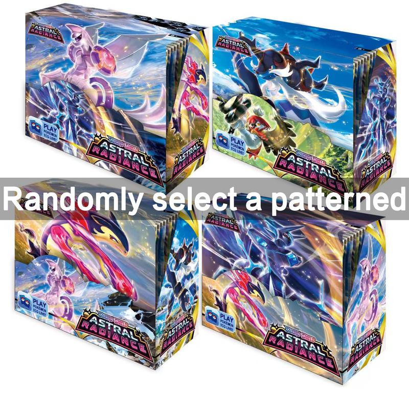360pcs Pokemon Collectible Trading Cards Mega Booster Pack, Shiny Card Series Blind Box, Evolution Scarlet, Perfect Gift for Collectors, Birthday & Holiday Present