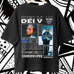 DEI V T-Shirt – 'UNDERWATER' Tour Design | Premium Urban Streetwear LO0