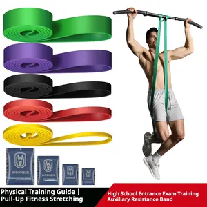 Fitness Resistance Bands Pull-Up Resistance Bands Strength Training Elastic Bands for Men and Women Yoga Stretching Aid Resistance Bands