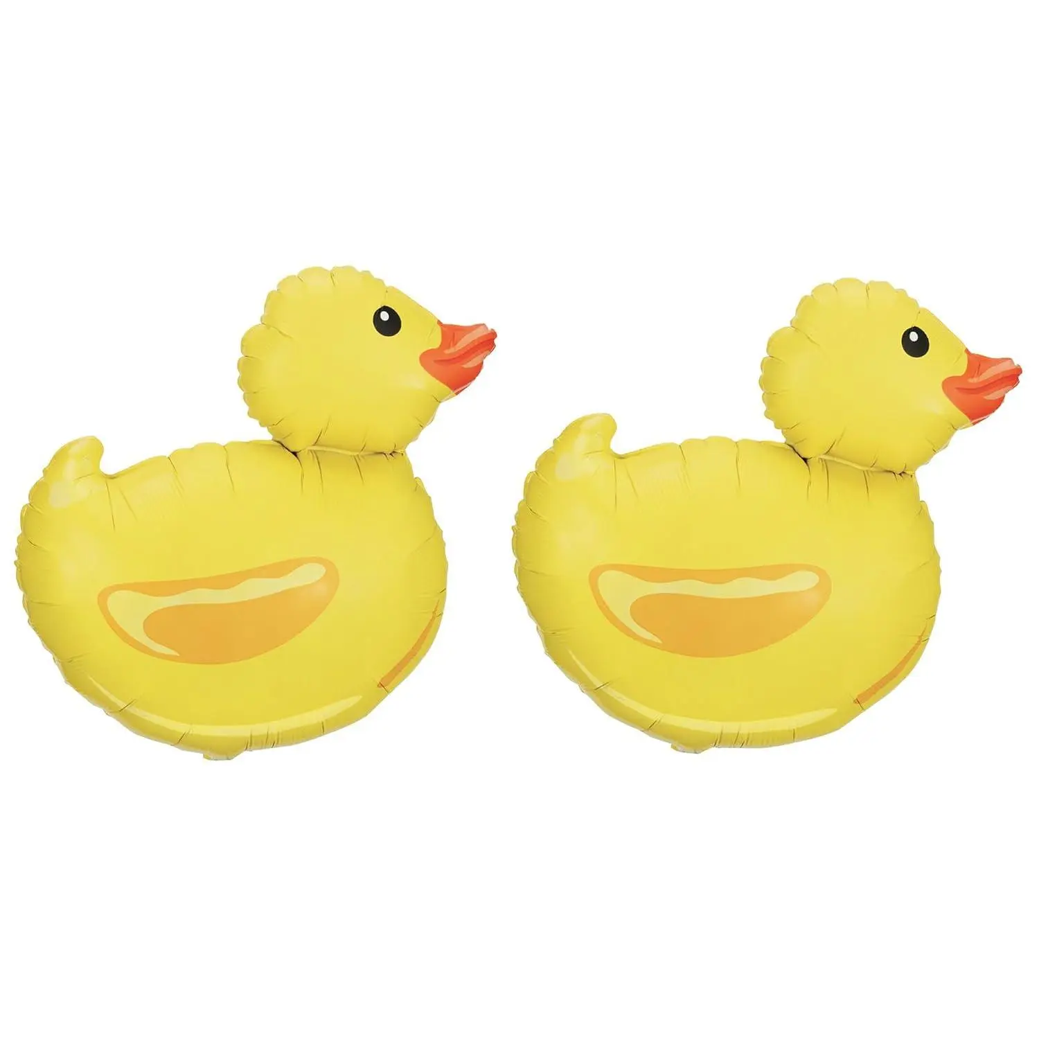 Set Of 2 Yellow Rubber Ducky 29" Foil Party Balloons