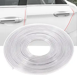 Clear Door Edge Guards for Cars,Car Door Protector with U Adhesive Edge Protective Trim Ding Protector Fit for Most Car (Clear, .FT)