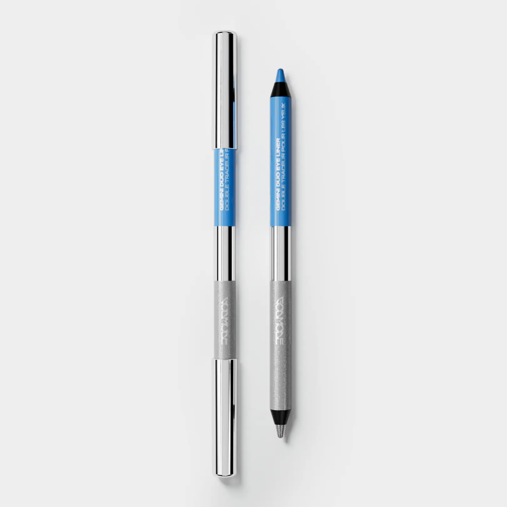 GODMODE BEAUTY Gemini Duo Eyeliner, Siren Shimmer Cosmetic with Baseline Precision for Daily Makeup Bronze