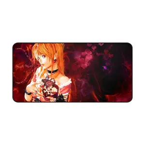 Misa Amane Death Note Anime Desk Mat - Anti-Slip Rubber Base Extra Large Gaming Mousepad - Desk Accesories