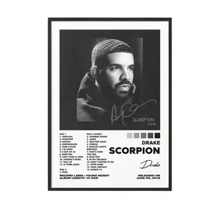 Scorpion Album Poster No Frame / Album Cover Poster / Music Gift / Music Wall Decor / Album Art / Decor Home Ornaments Room Decoration Items Artistic wall decor wall art posters