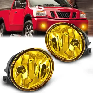 Nilight 2005 2006 2007 Nissan Armada 2004 2005 2006 2007 2008 2009 2010 2011 2012 2013 2014 2015 Titan Fog Light Assembly Amber Lens 880 Bulbs