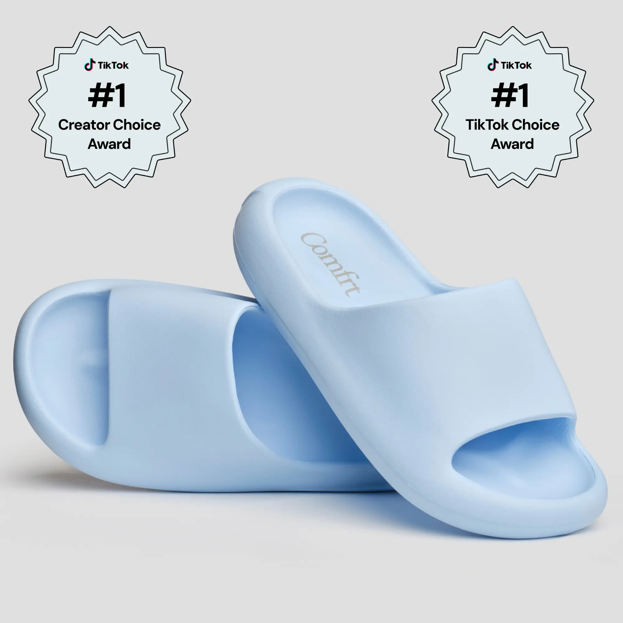 Comfrt | Marshmallow Slides | Comfy Slip On Shoes with 1.4"" EVA Cushioning Comfrt | Marshmallow Slides | Comfy Slip On Shoes with 1.4"" EVA Cushioning