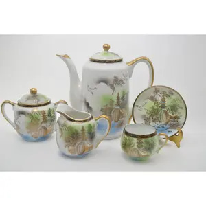 Kutani Japan 9 Piece Tea set