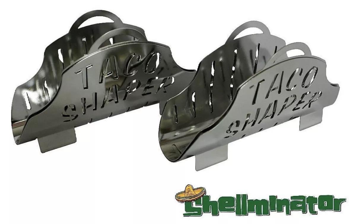 Shellminator Perfect Taco Shapers 2 Pack Kitchen Utensils for Easy Taco Making Versatile Use in Any Pan Oven Air Fryer Effortless Cooking Multiple Shells at Once Shellminator Perfect Taco Shapers 2 Pack Kitchen Utensils for Easy Taco Making Versatile Use in Any Pan Oven Air Fryer Effortless Cooking Multiple Shells at Once