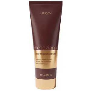 Onyx Veneziana | Intense DHA Tanning Bronzing Lotion | for Tanning Beds or Outdoor Sun | 8.5 Fl Oz