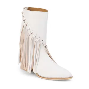 Matisse Buck Leather Fringe Boot