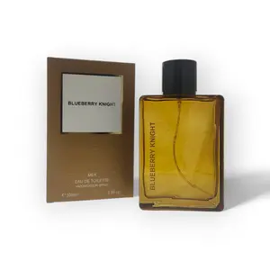 BBERRY KNIGHT for Men by Royal Fragrance - 100ml Eau de toilette spray for Men - Leathery Warm & Woody Musky Fragrance Smell Fresh and Clean