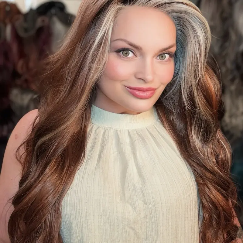 SALOON SIREN Custom WIGS BY ROBIN 13x4 HD lace synthetic wig
