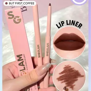 SHEGLAM So Lippy Lip Liner Pencil - Matte Finish, High Pigment, Not Easy to Fade - Eyeliner