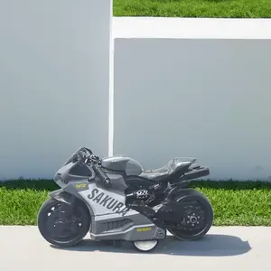 Cool Alloy Motorcycle Model, Simulation Racing Bike, Strong Return Force Car, Thickened Wheels, Durable Alloy Motorcycle Toy