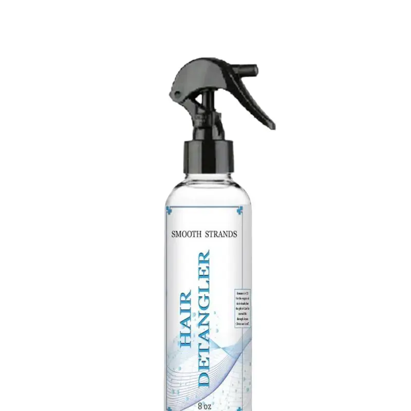 Smooth Strands Gentle Unisex Hair Detangler Spray, Unisex Haircare Leave-In Treatment for Dry, Curly Hair