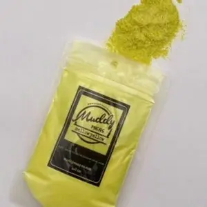 Muddy Soap Co Mellow Yellow Mica 1 oz for Soap, Bath Bombs, Nail Polish, Cosmetics
