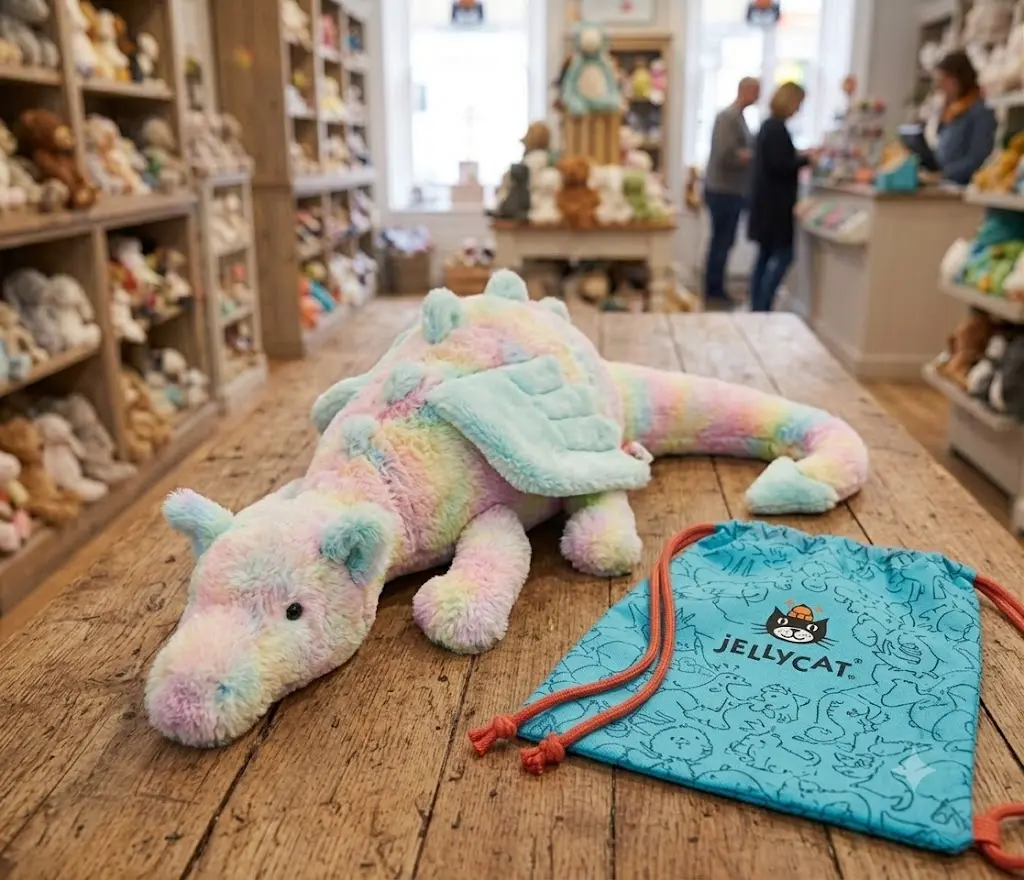 Cozy Aesthetic Jellycat Dragon Pillow | Soft Plush Comfort for Bed Sofa | All Colors Aesthetic Room Decor