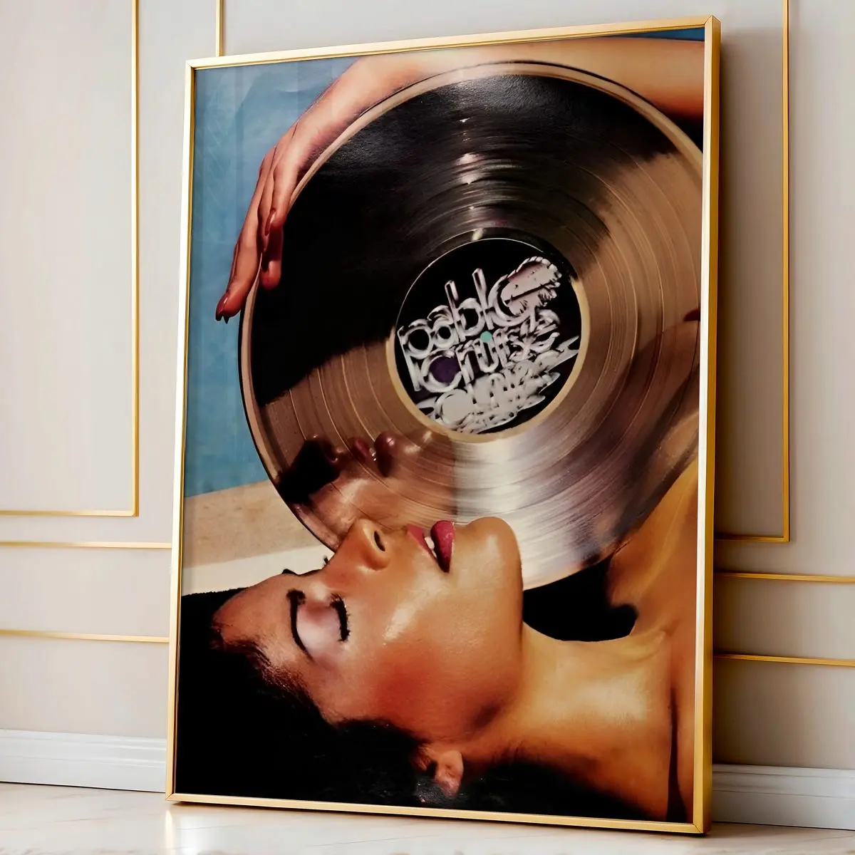 Eccentric Art, Vintage Record Eclectic, Art Prints, Records Print, Retro Wall Art, Music Poster, Vinyl Wall Art, Music Lover, Room Decor, Unframed