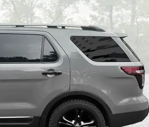 SUV Rear Cab Window Tattered Flag Graphic Decal Set