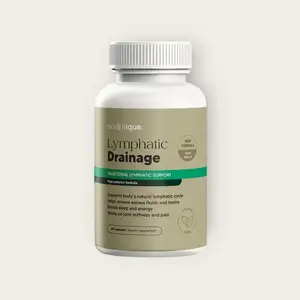 Sculptique Lymphatic Drainage Vitamin Capsules - Maximum Potency Dietary Supplement, Natural Antioxidant, Detox Binder Capsules