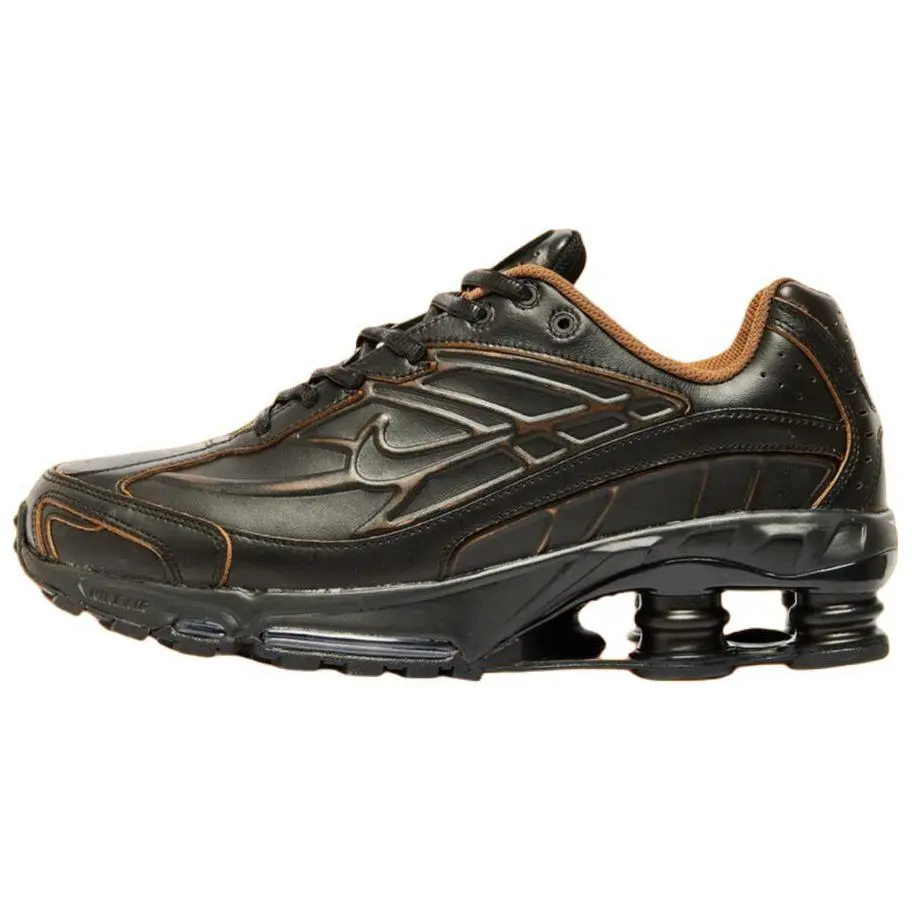 Nike SHOX RIDE 2 Black Light British Tan Low-Top Running Shoes for Men and Women Trending Shoes, House White Official Shoes to Get / Maison Mihara Workout Sneakers