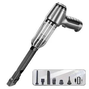 Brushless Powerful Handheld Car Vacuum Cleaner with 10000Pa Powerful Suction, USB Rechargeable Vacuum Cleaner for Car and Home, Includes Multiple Attachments, Car Cleaning Kit