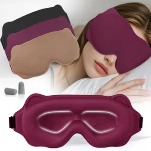 3D High-End Sleep Mask, Soft Lightweight Sleeping Eye Cover, Suitable for Men & Women, Ideal for Eyelash Extensions, Blackout Sleep Mask, Night Mask