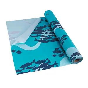 40" x 100 ft. Ocean Plastic Tablecloth Roll