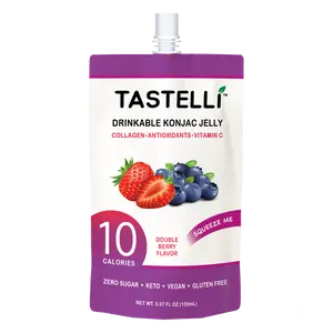 Tastelli Collagen Konjac Jelly Case (150 ml x 10 packs) - Double Berry Flavor