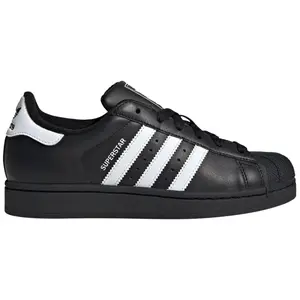 Adidas Originals Women's Black Superstar II Sneakers, JH7033