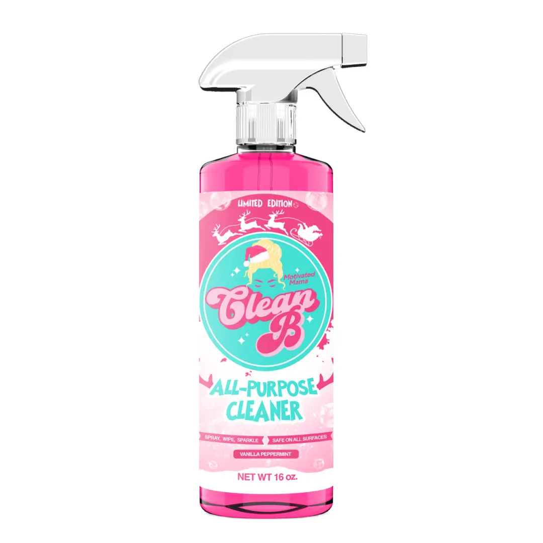 Clean B Vanilla-Scented Holiday Limited Edition Household Degreaser All-Purpose Spray Cleaner, Degreaser Cleaner, Cleaning Agent
