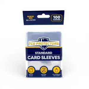 Standard Card Penny Sleeves, Pack of 100 – Collectibles, Photocards Protection Sleeves