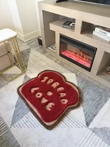 Spread Love 3ft 3D Jelly Rug with Unique Design for Home Decor