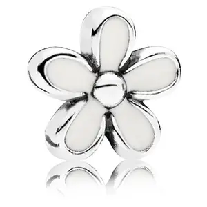 Pandora White Daisy Flower Locket Element 792172EN12