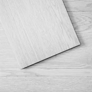 summervibes VEVOR Self Adhesive Vinyl Floor Tiles 36x 6 inch, 36 Tiles 2.5mm Thick Peel Stick, Light Gray Wood Grain DIY Flooring for Kitchen, Dining Room, Bedrooms Bathrooms, Easy for Home Decor