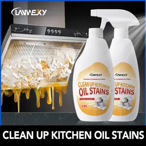 Lanwexy-Heavy Duty Degreaser Cleaner Spray for Kitchen, Household, Oven, Stove, Range Hood,Household kitchen cleaners