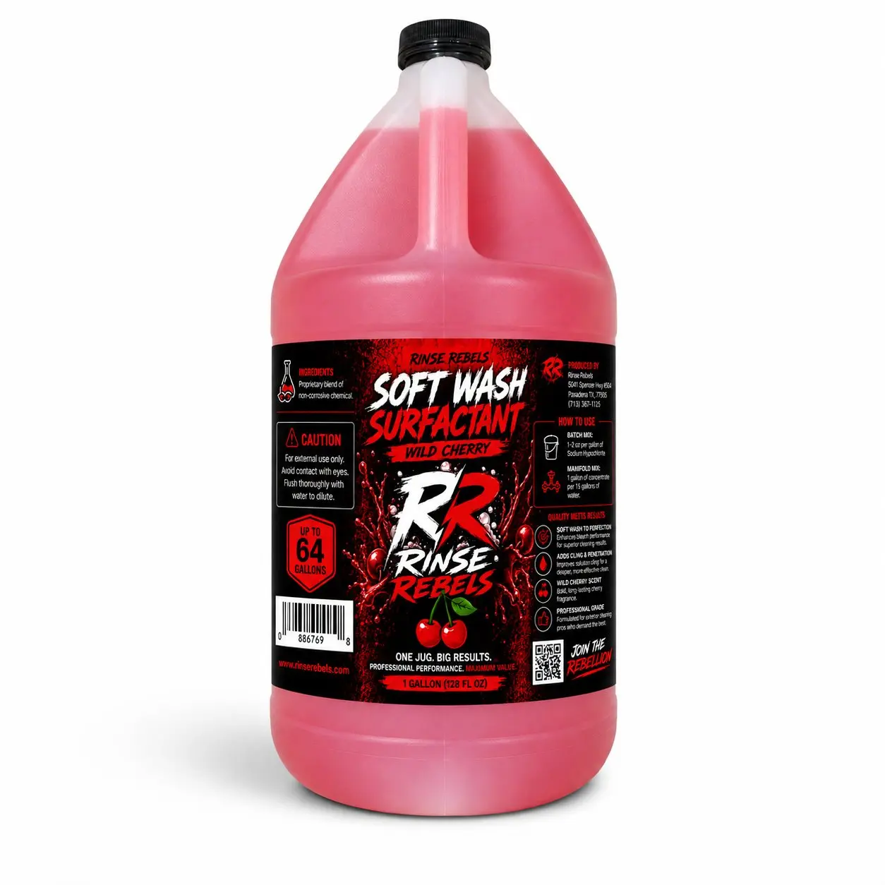 Wild Cherry Soft Wash Surfactant
