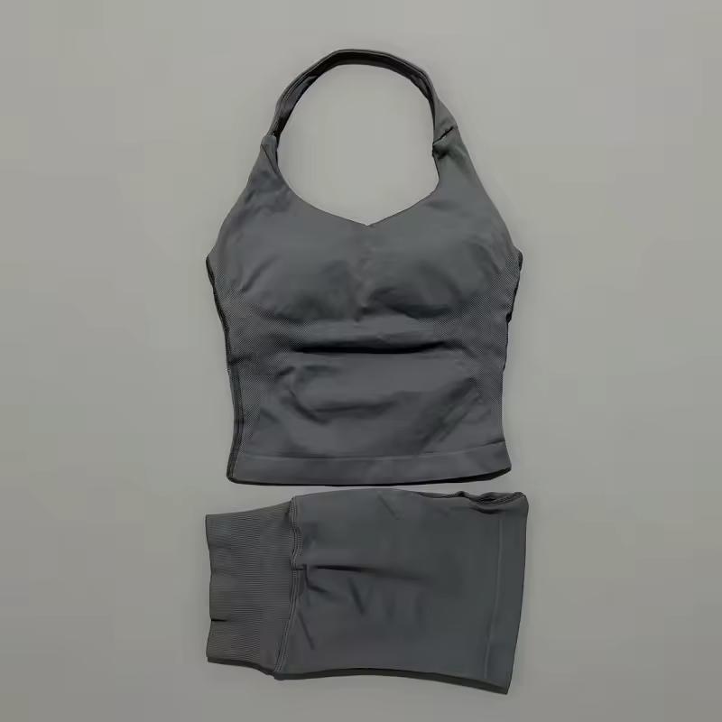 Halter top 2 piece Workout set