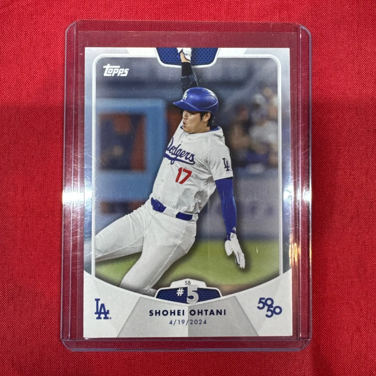 2024 Topps 50/50 - Shohei Ohtani - Los Angeles Dodgers Baseball Card #5