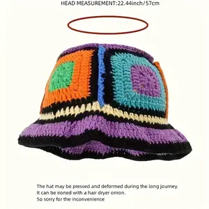 "TikTok's 2025 Boho Revival Obsession! 🌸 🌼   Floral Crochet Bucket Hat with Retro Color Clash |   Breathable Openwork Design for Spring Festivals & Fall Beach Elopements 🏖️ ✨ # CottagecoreWedding"