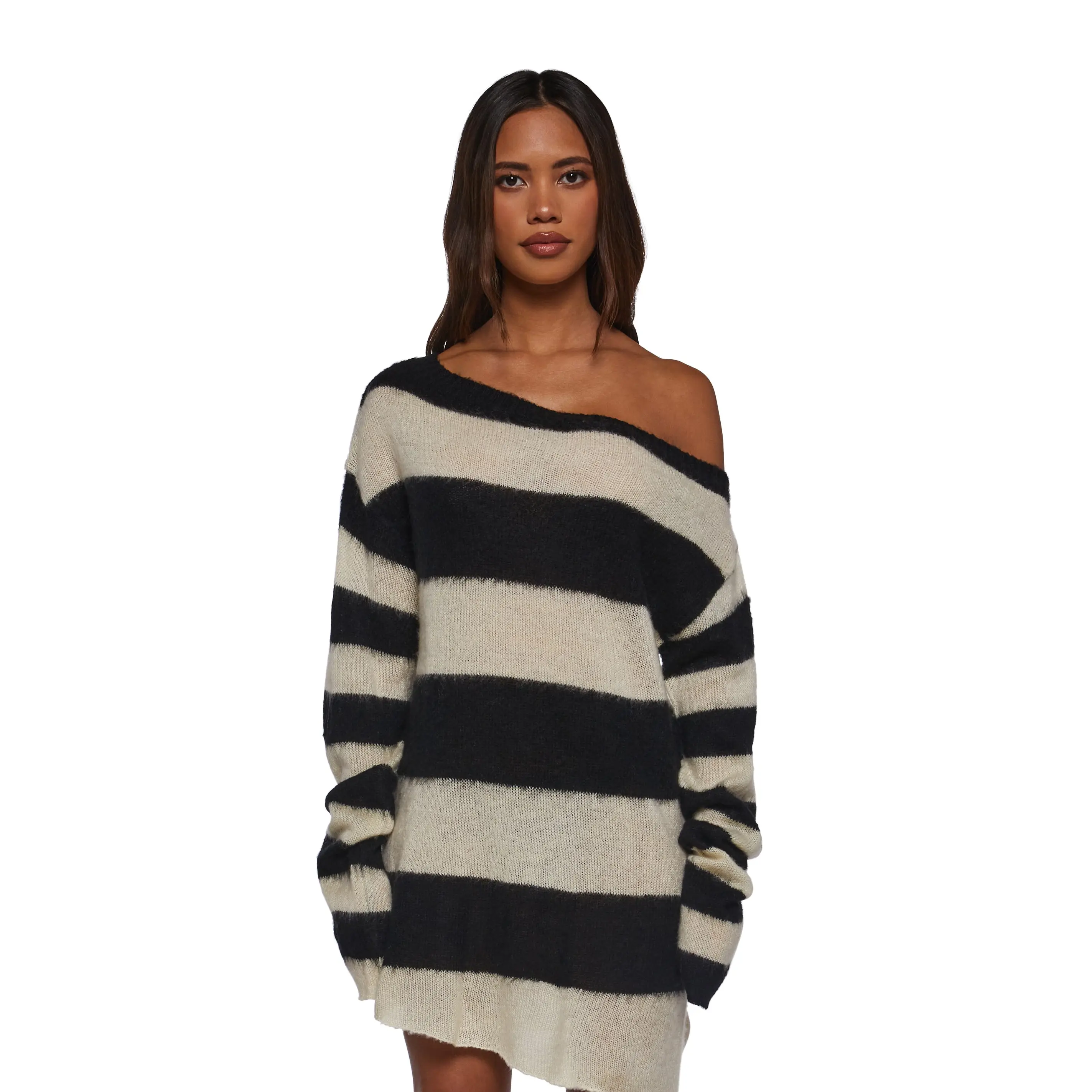 Voice Memos Striped Sweater Voice Memos Striped Sweater