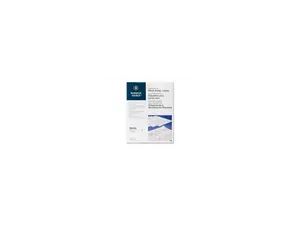 Business Source Name Badge Labels 2-1/3"x3-3/8" 400/PK Plain White 26144