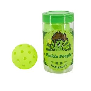 Pickleball Jar (Set of 2 Outdoor Balls) - Ideal for Fun Pickleball Gifting